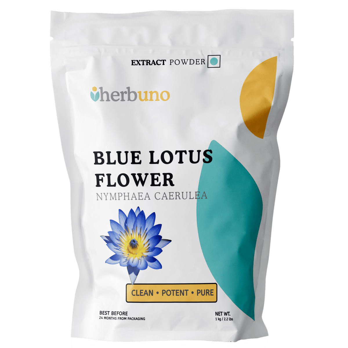 Blue Lotus Flower Extract Powder - Nymphaea caerulea | Kamal - Bulk Supplier India