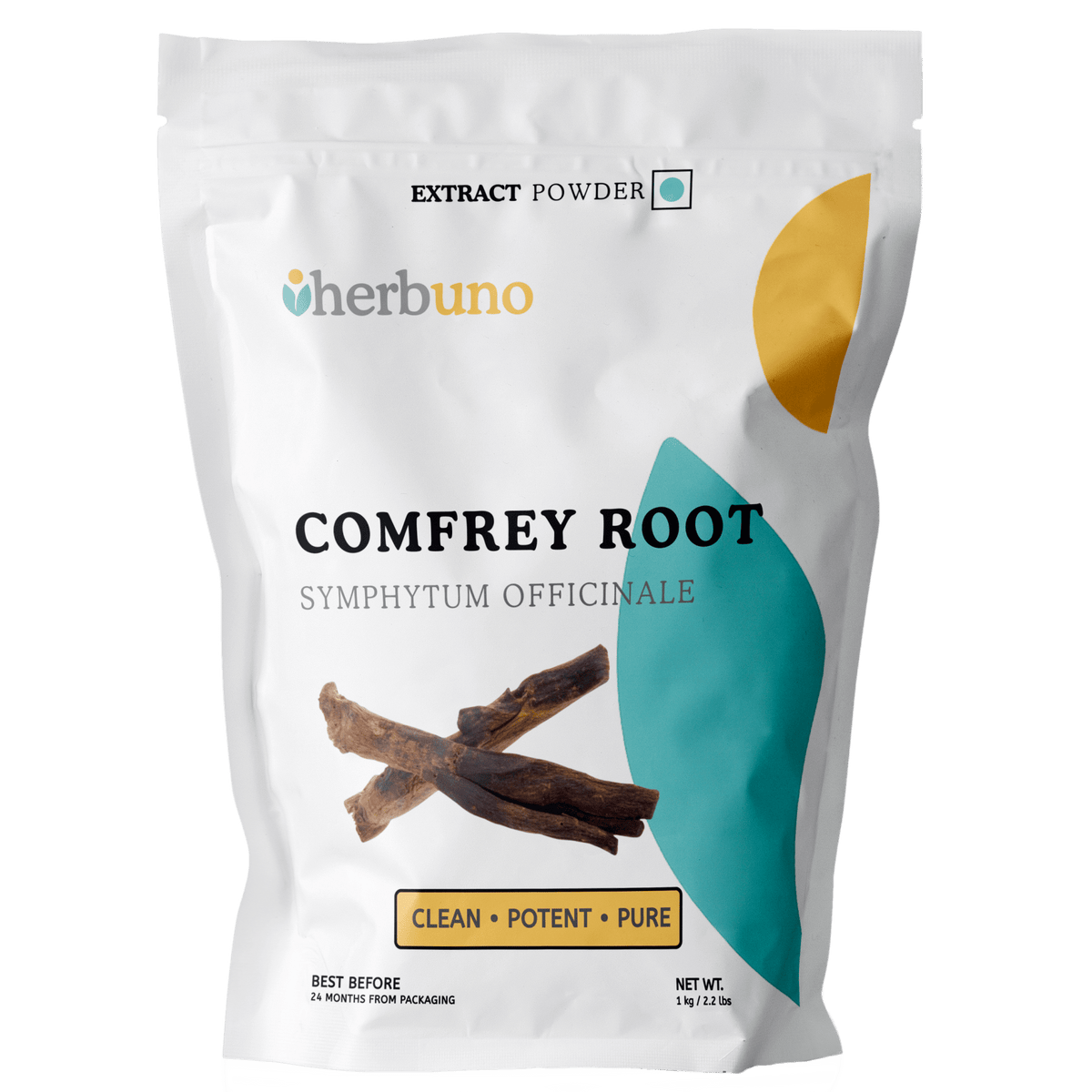 Comfrey Root Extract Powder - Symphytum officinale - Bulk Supplier India