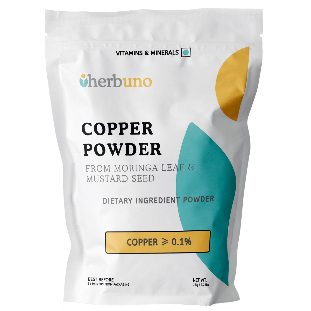 Copper (0.1%) — from Moringa Leaf & Mustard Seed | Sahjan - Bulk Supplier India