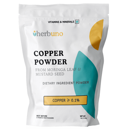 Copper (0.1%) — from Moringa Leaf & Mustard Seed | Sahjan - Bulk Supplier India