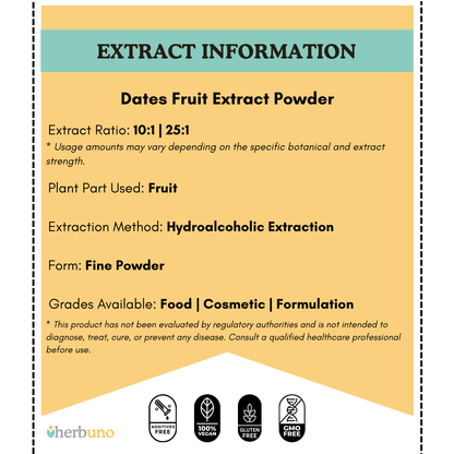 Dates Fruit Extract Powder - Phoenix dactylifera| Khajoor Powder - Bulk Supplier India