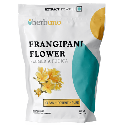 Frangipani Flower Extract Powder - Plumeria pudica - Bulk Supplier India