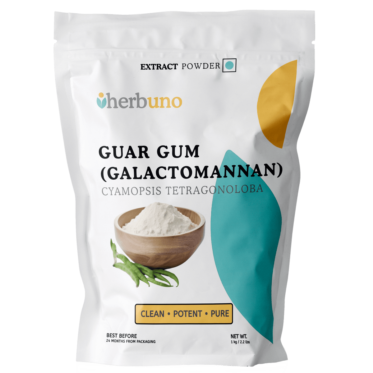 Galactomannan (from Guar Gum) Extract Powder - Cyamopsis tetragonoloba - Bulk Supplier India