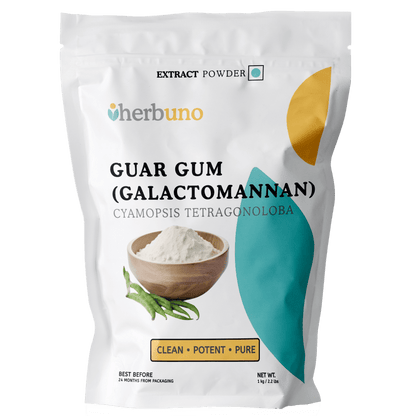 Galactomannan (from Guar Gum) Extract Powder - Cyamopsis tetragonoloba - Bulk Supplier India