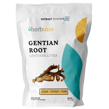 Gentian Root Extract Powder - Gentiana lutea - Bulk Supplier India