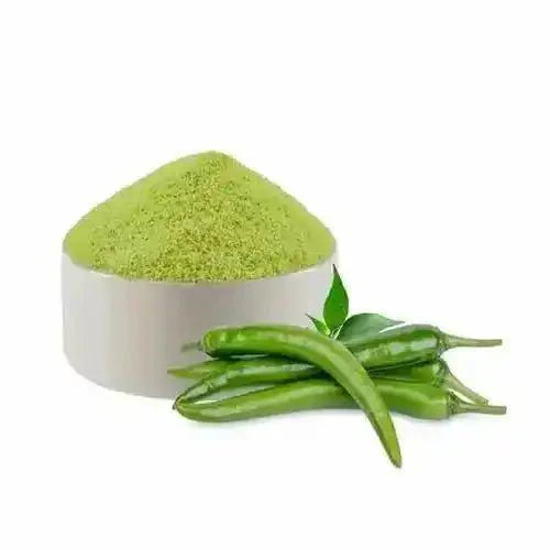 Green - Chilli Powder - Fresh Capsicum Heat  - Bulk Supplier India  - shop_name