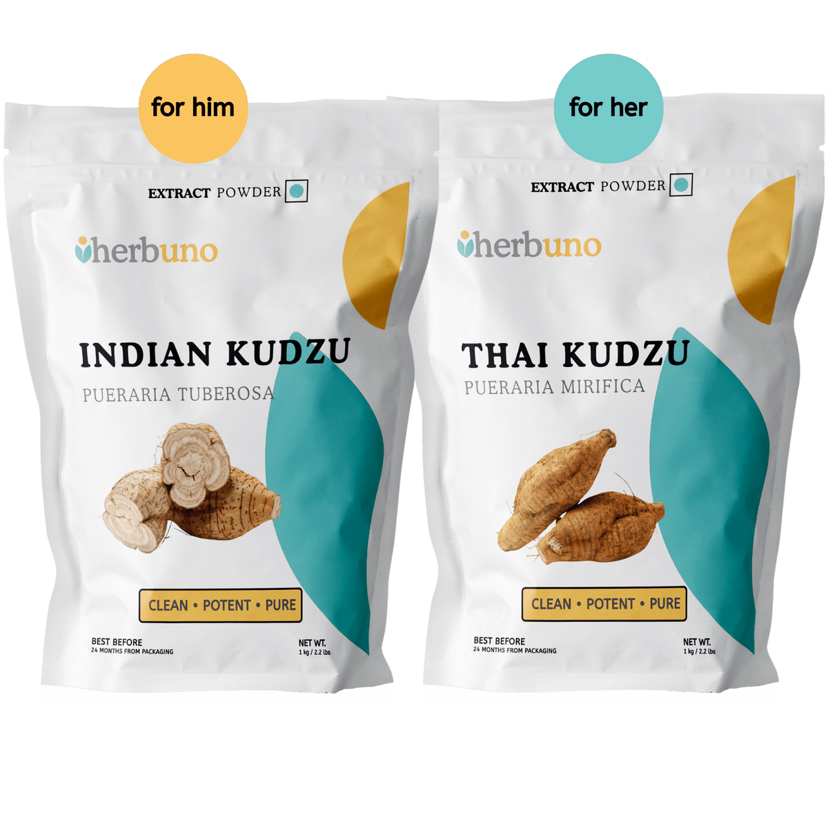Him & Her Kudzu Vitality Bundle - Bulk Supplier India