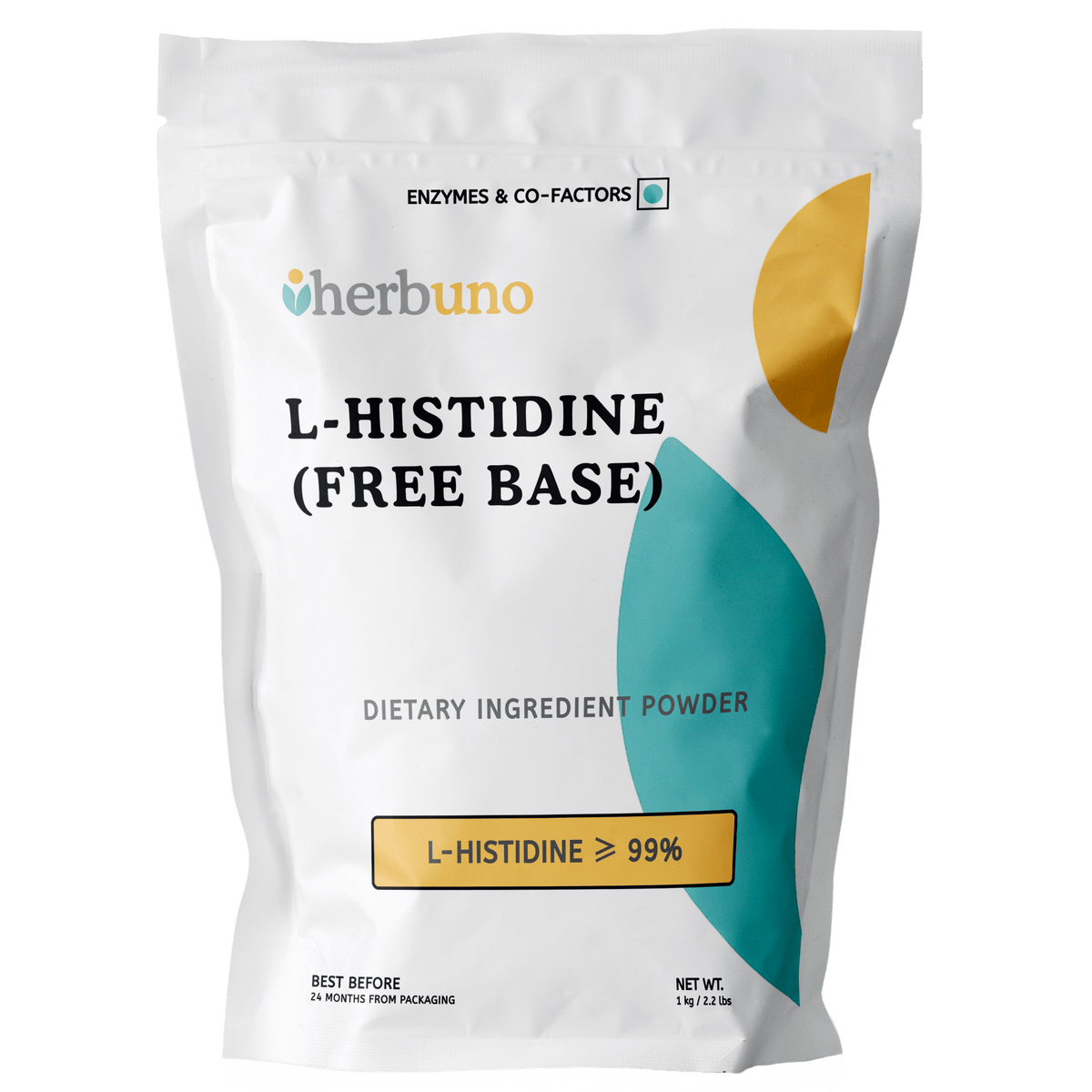L Histidine (Free Base) 99% Powder - Bulk Supplier India