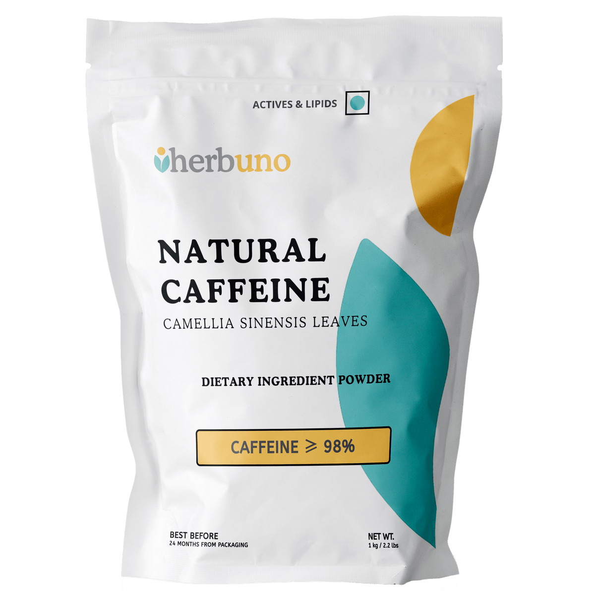 Natural Caffeine 98% Powder - Bulk Supplier India
