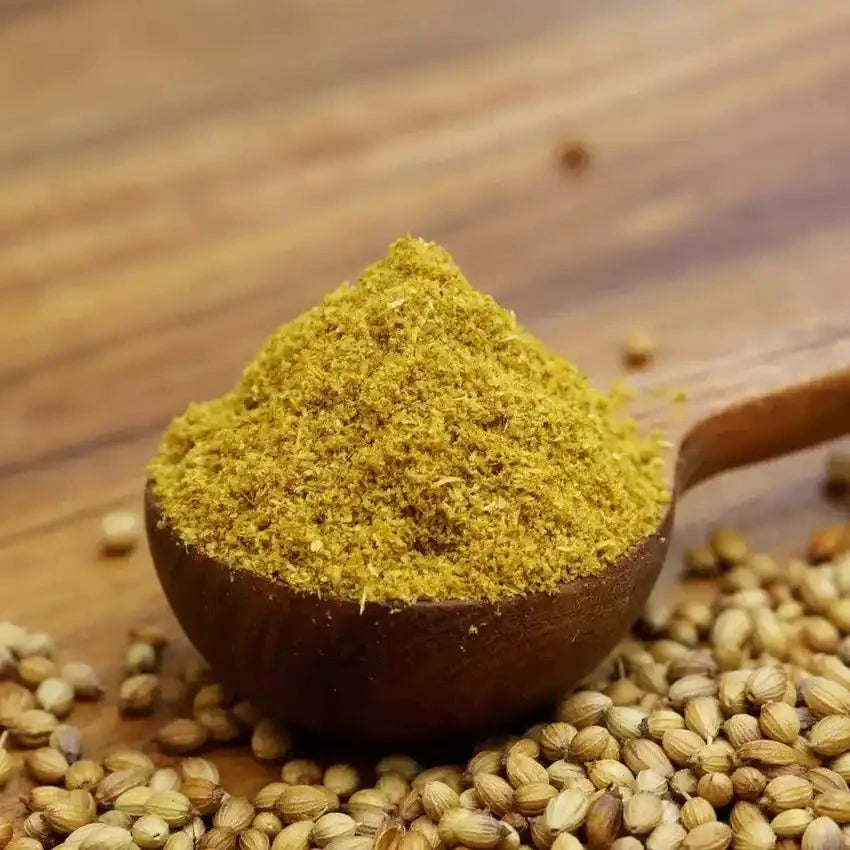 Organic Coriander Seed (Coriandrum sativum) Powder  - Bulk Supplier India  - shop_name