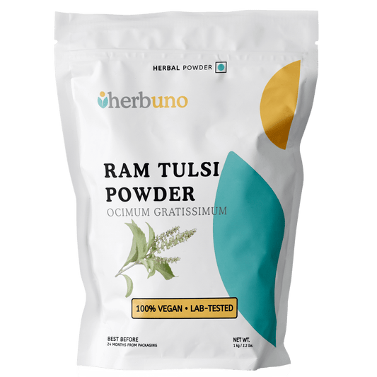 Organic Ram Tulsi / Shrubby Basil (Ocimum gratissimum) Leaf Powder  - Bulk Supplier India  - shop_name