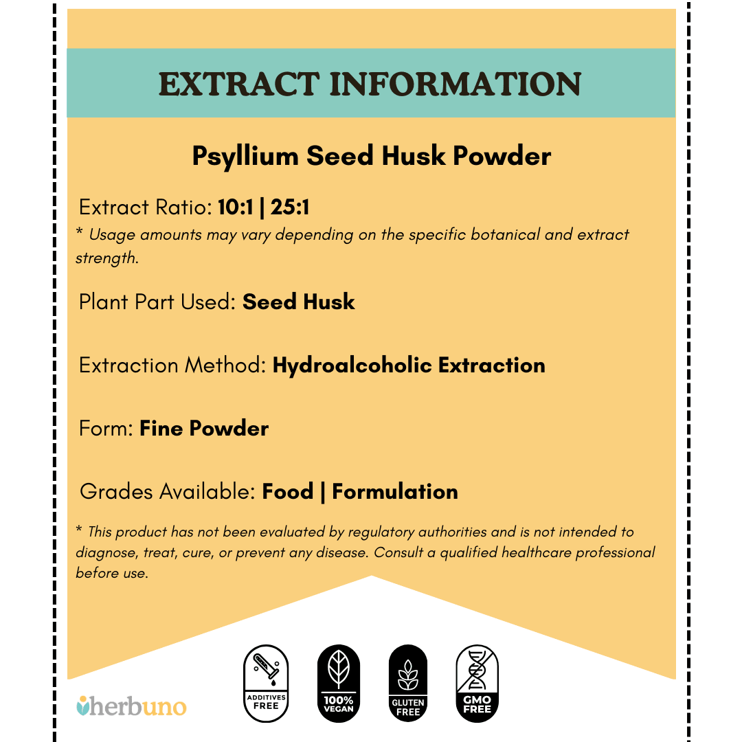 Psyllium (Ispaghula) Seed Husk Powder | Isabgol - Bulk Supplier India