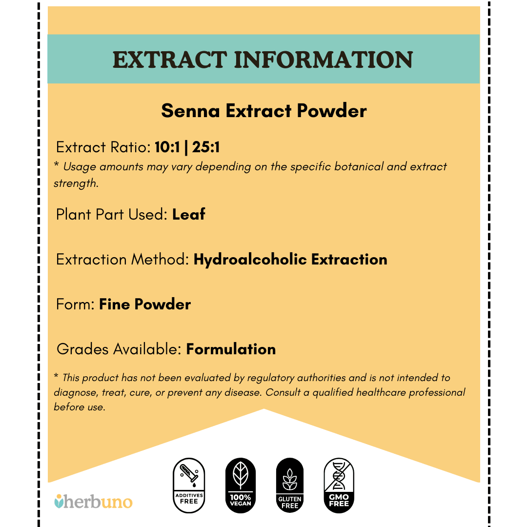 Senna Extract Powder | Sonamukhi - Bulk Supplier India